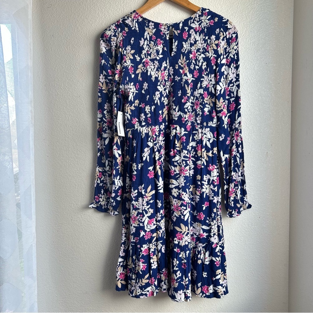 NEW Sonoma | Floral Long Sleeve Maternity Mini Dress - Picture 7 of 12